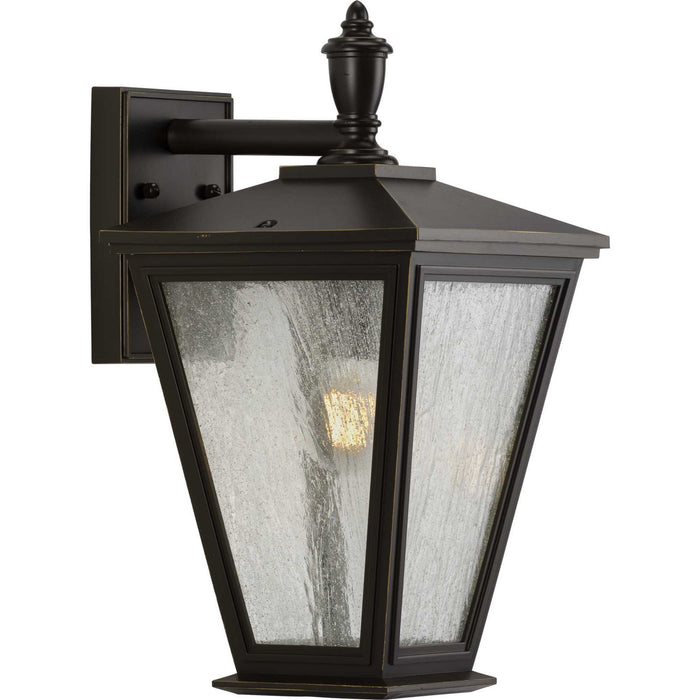 One Light Wall Lantern from the Cardiff collection in Antique Bronze finish