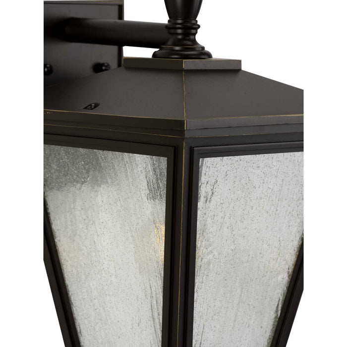 One Light Wall Lantern from the Cardiff collection in Antique Bronze finish