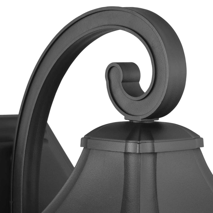 One Light Wall Lantern from the Marquette collection in Black finish