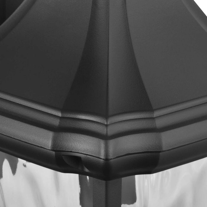 One Light Wall Lantern from the Marquette collection in Black finish