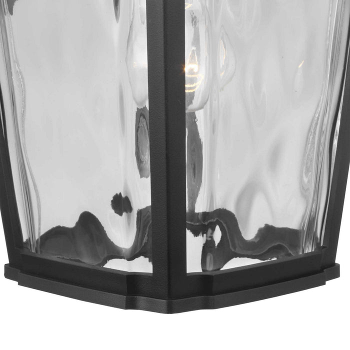 One Light Wall Lantern from the Marquette collection in Black finish