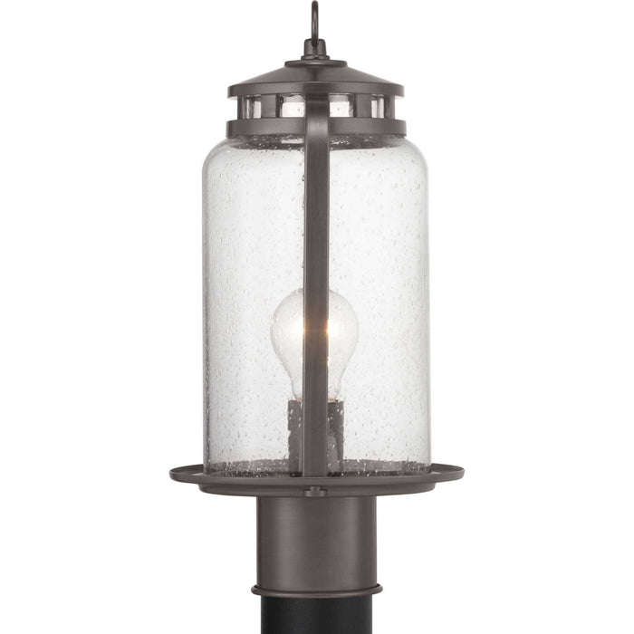 One Light Post Lantern from the Botta collection in Antique Bronze finish