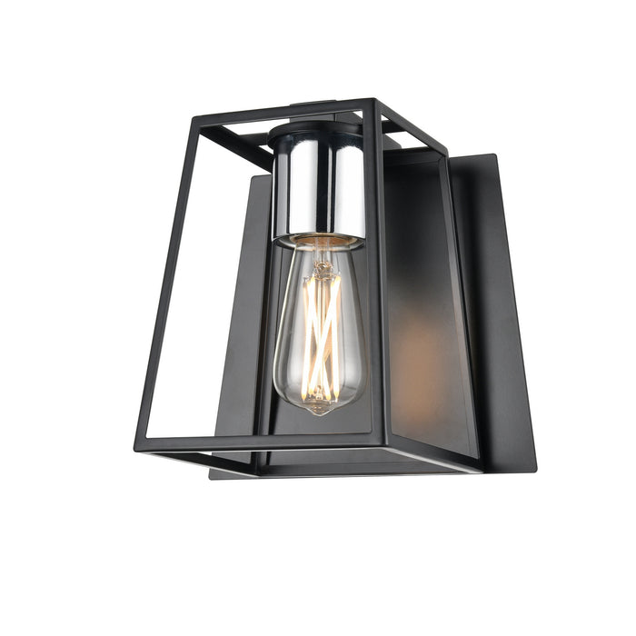 One Light Wall Sconce from the Cape Breton collection in Multiple Finishes/Ebony finish