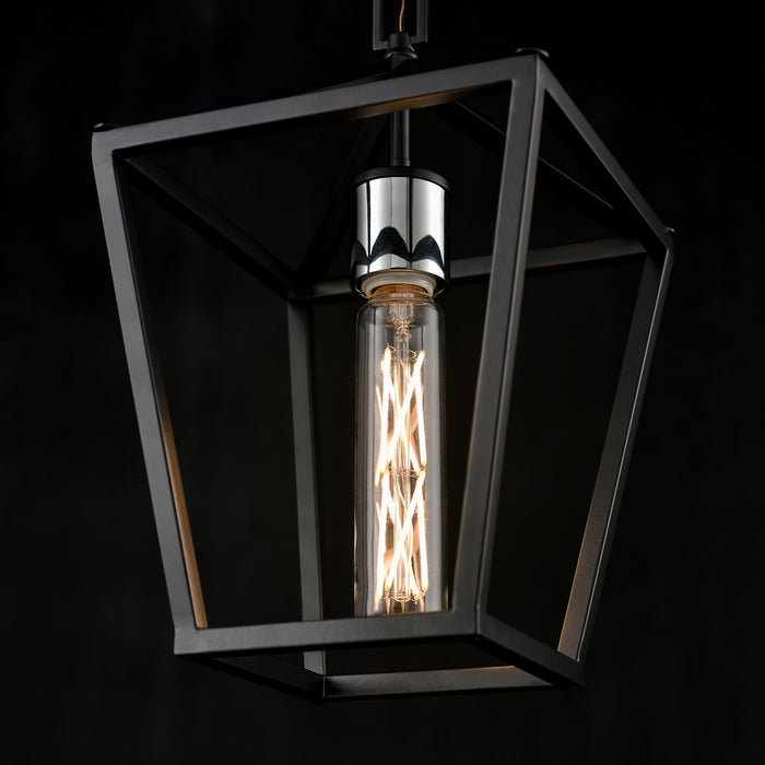 One Light Mini-Pendant from the Lundy`s Lane collection in Multiple Finishes/Graphite finish