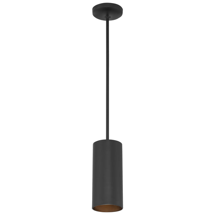 LED Pendant from the Pilson collection in Matte Black finish
