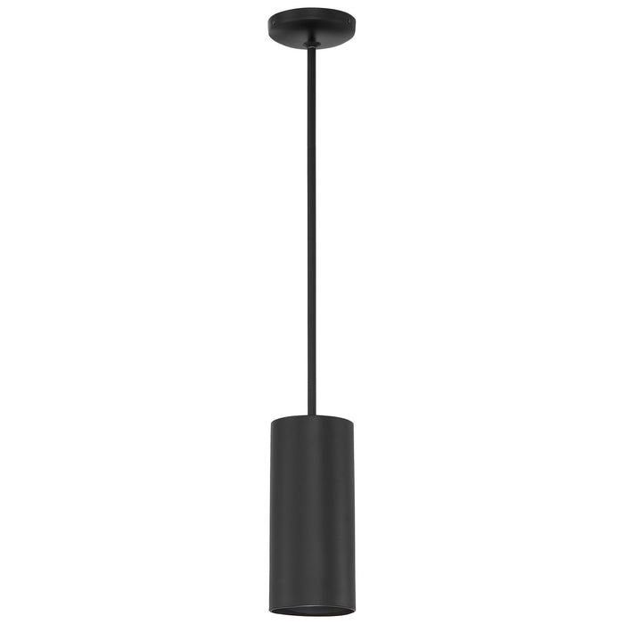 LED Pendant from the Pilson collection in Matte Black finish