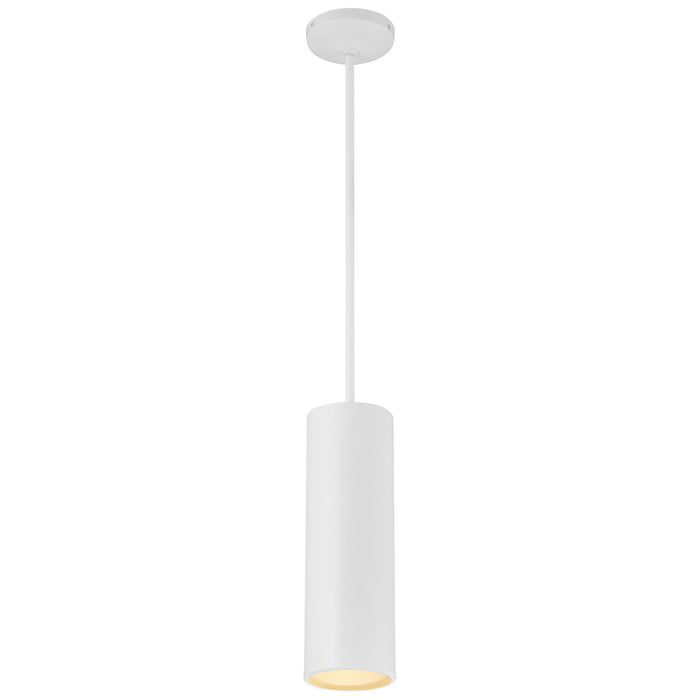 LED Pendant from the Pilson collection in Matte White finish