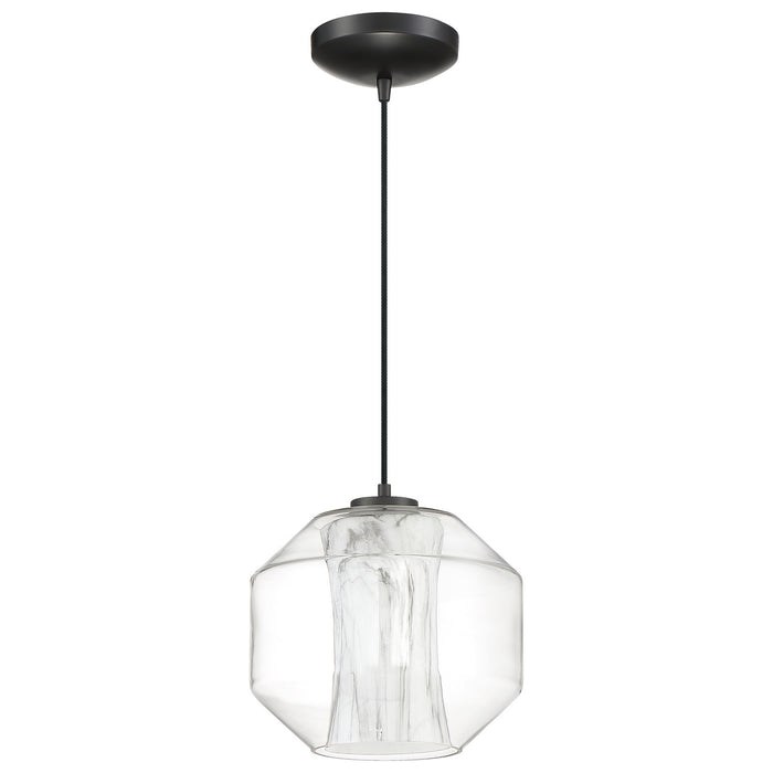 LED Pendant from the I-Biza collection in Black finish