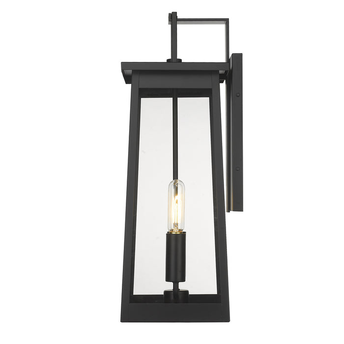 Two Light Wall Sconce from the Alden collection in Matte Black finish