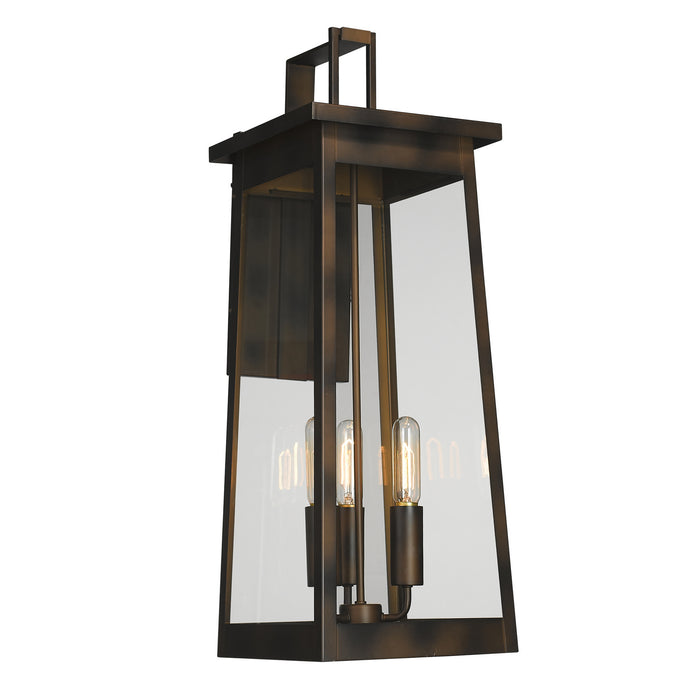 Three Light Wall Sconce from the Alden collection in Oil-Rubbed Bronze finish