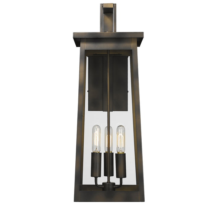 Three Light Wall Sconce from the Alden collection in Oil-Rubbed Bronze finish