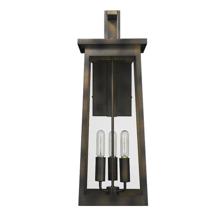 Three Light Wall Sconce from the Alden collection in Oil-Rubbed Bronze finish