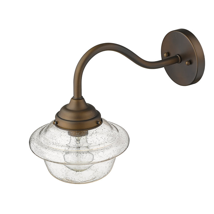 One Light Wall Sconce from the Romy collection in Oil-Rubbed Bronze finish