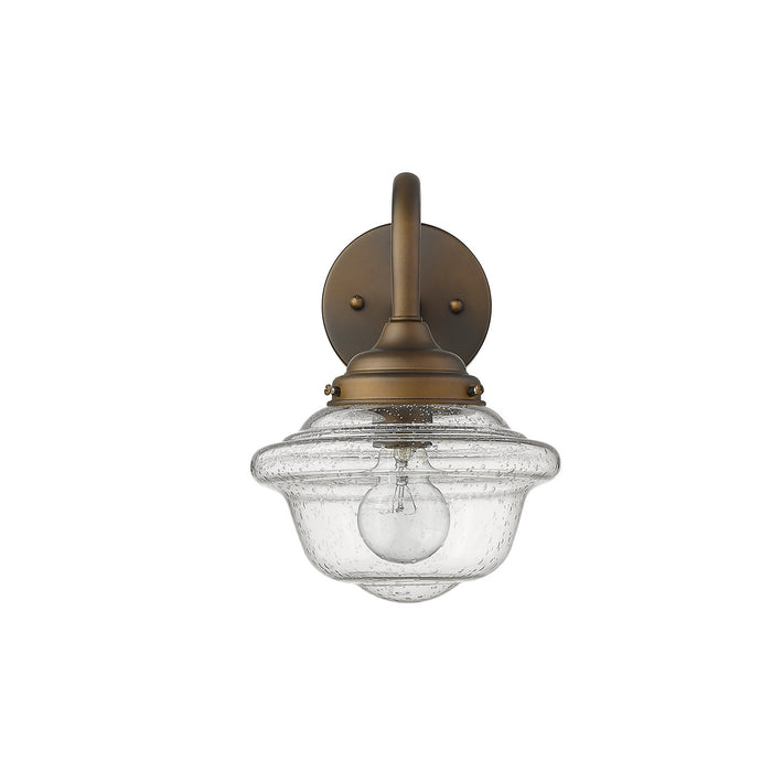 One Light Wall Sconce from the Romy collection in Oil-Rubbed Bronze finish