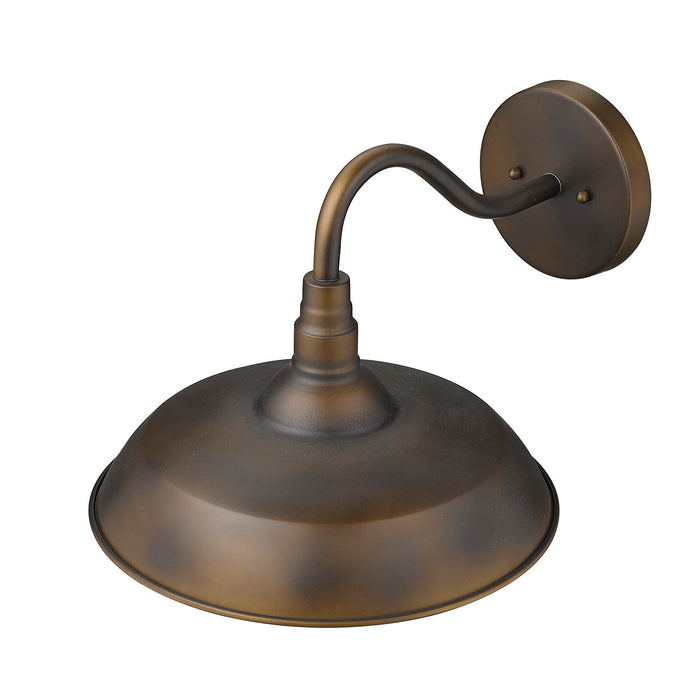 One Light Wall Sconce from the Burry collection in Oil-Rubbed Bronze finish