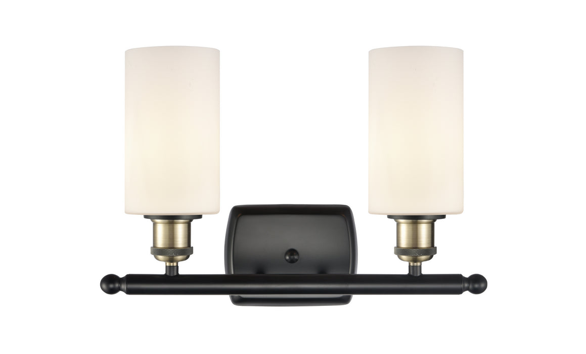 Two Light Bath Vanity from the Ballston collection in Black Antique Brass finish