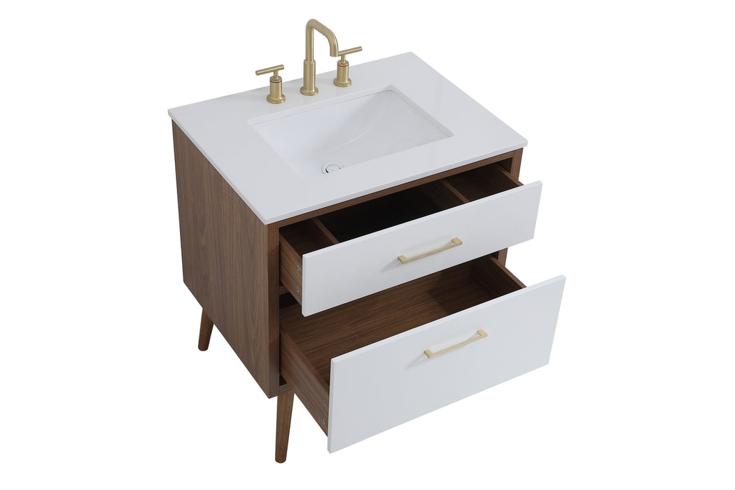 Bathroom Vanity from the Boise collection in White finish