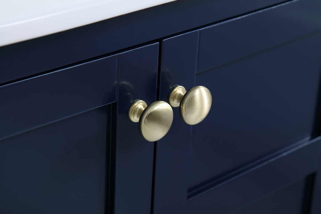 Bathroom Vanity from the Mason collection in Blue finish