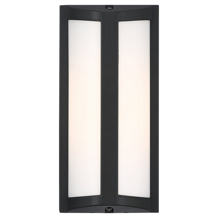 LED Outdoor Wall Mount from the Margate collection in Black finish