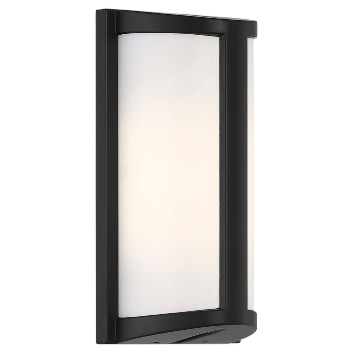 LED Outdoor Wall Mount from the Margate collection in Black finish