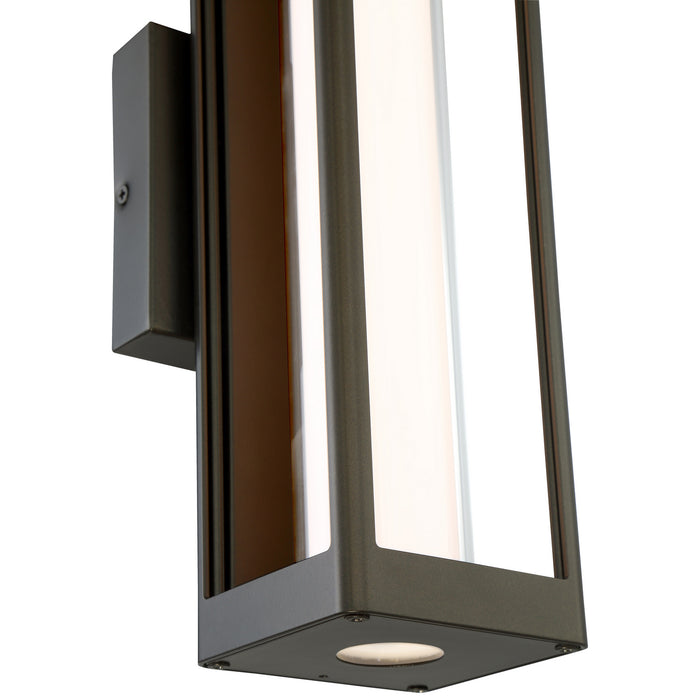 LED Outdoor Wall Mount from the Soll collection in Oil Rubbed Bronze finish