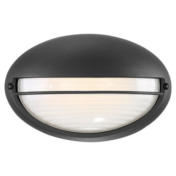 LED Bulkhead from the Clifton collection in Black finish