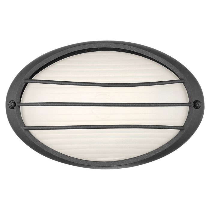 LED Bulkhead from the Cabo collection in Black finish