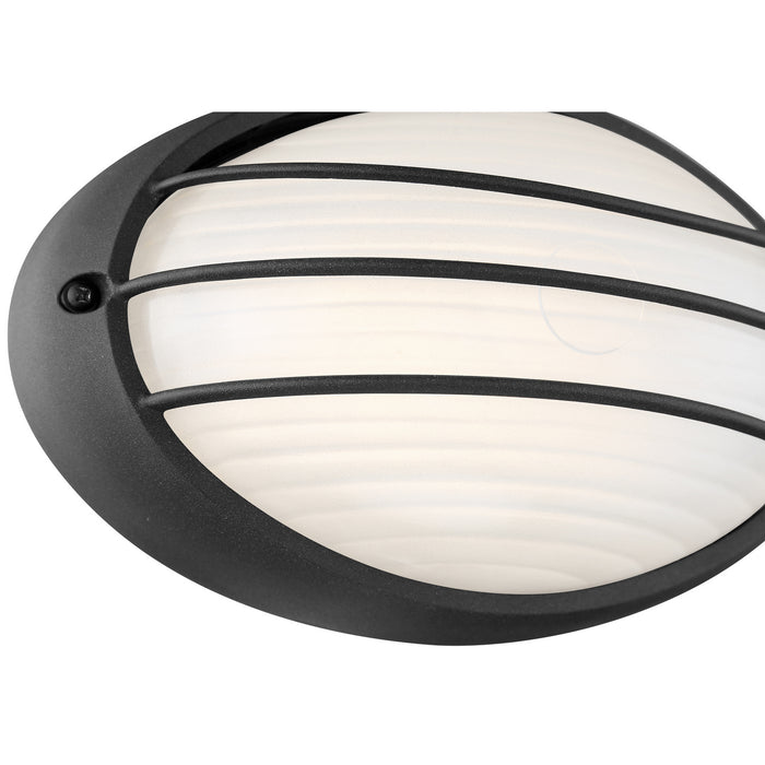 LED Bulkhead from the Cabo collection in Black finish