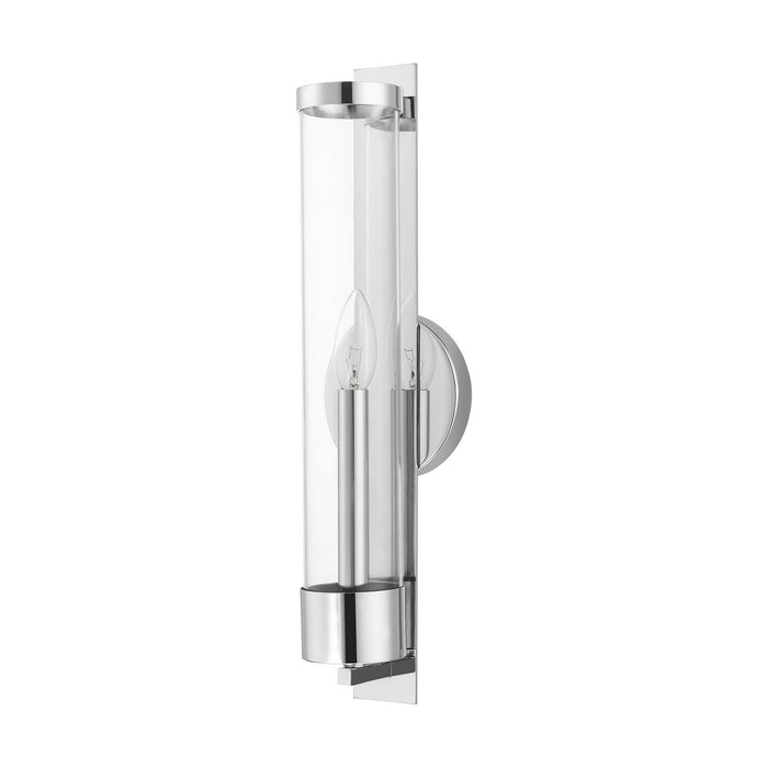 One Light Wall Sconce from the Castleton collection in Polished Chrome finish