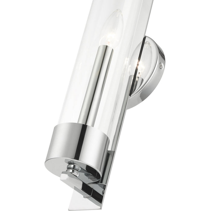 One Light Wall Sconce from the Castleton collection in Polished Chrome finish