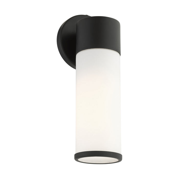 One Light Wall Sconce from the Lindale collection in Black finish