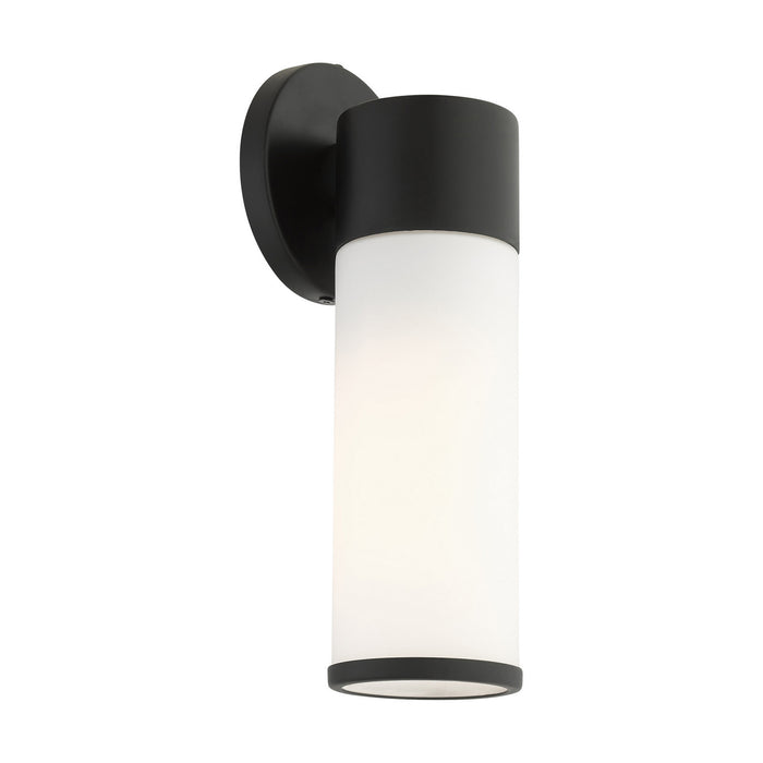 One Light Wall Sconce from the Lindale collection in Black finish