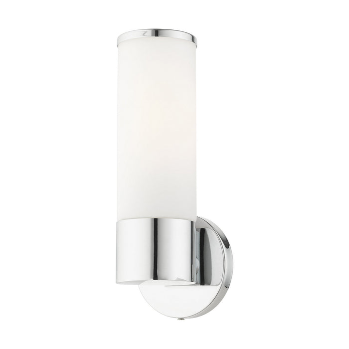 One Light Wall Sconce from the Lindale collection in Polished Chrome finish