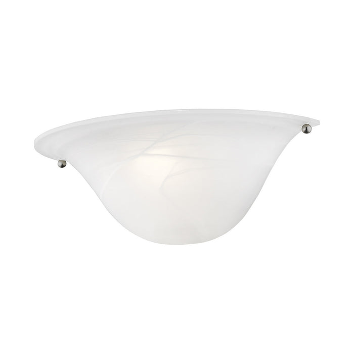 One Light Wall Sconce from the Wynnewood collection in Painted Satin Nickel finish