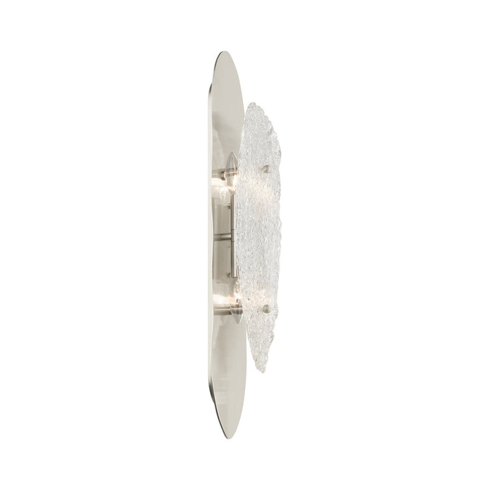 Four Light Wall Sconce from the Belvidere collection in Brushed Nickel finish