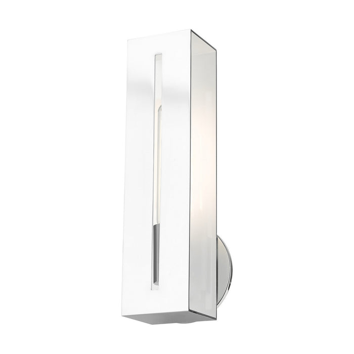 One Light Wall Sconce from the Soma collection in Polished Chrome finish