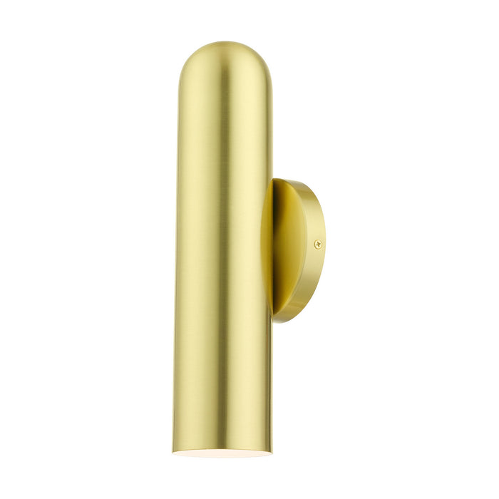 One Light Wall Sconce from the Ardmore collection in Satin Brass finish