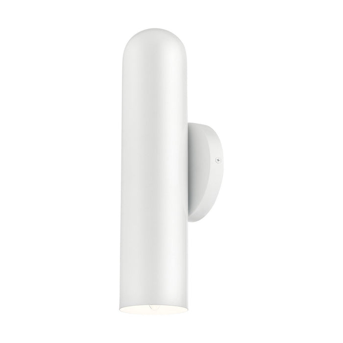 One Light Wall Sconce from the Ardmore collection in Shiny White finish