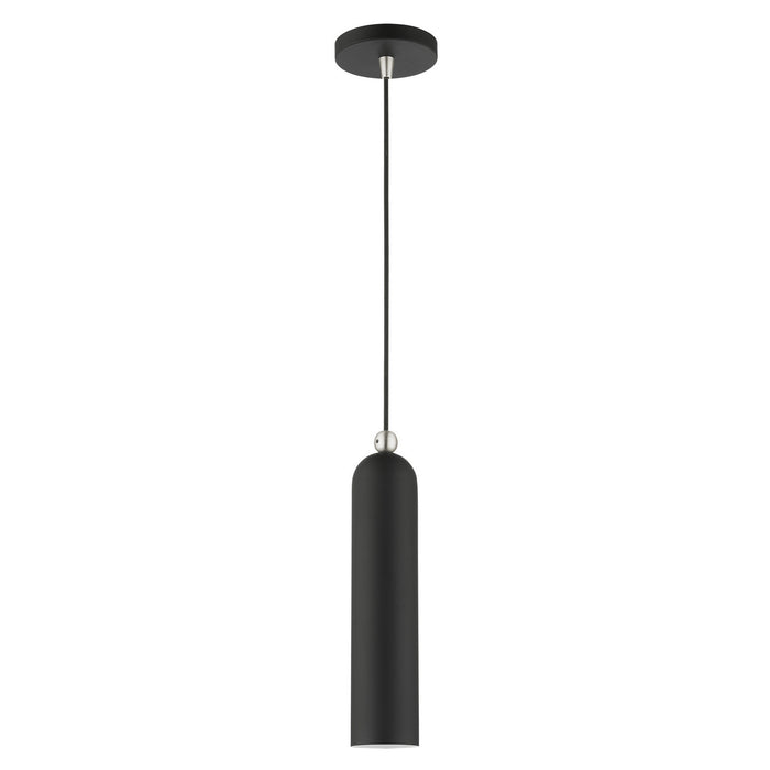 One Light Pendant from the Ardmore collection in Black finish