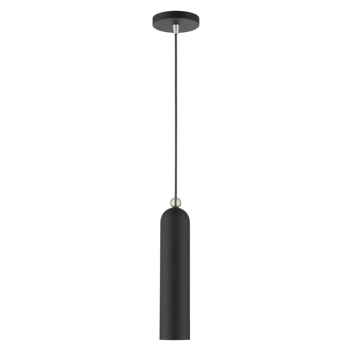 One Light Pendant from the Ardmore collection in Black finish