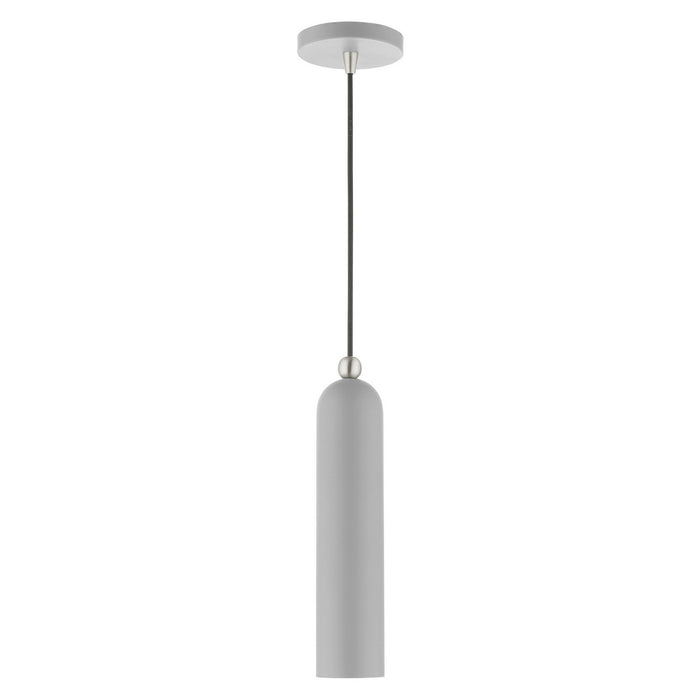 One Light Pendant from the Ardmore collection in Nordic Gray finish