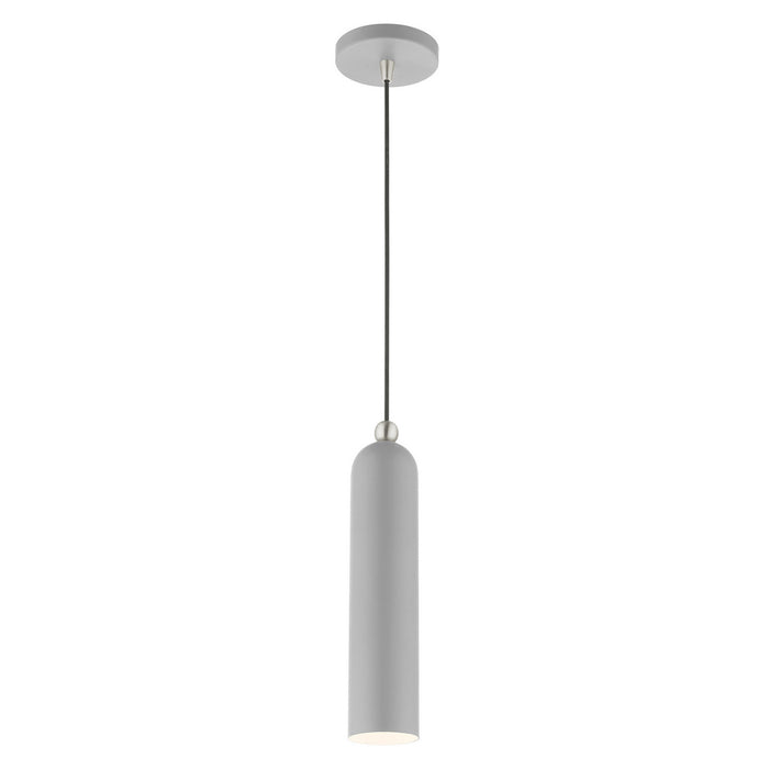 One Light Pendant from the Ardmore collection in Nordic Gray finish