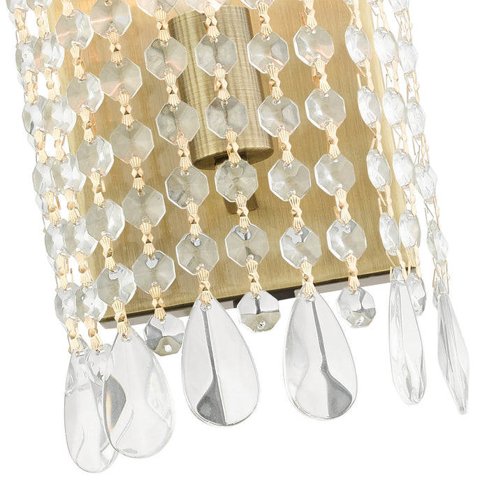 One Light Wall Sconce from the Elizabeth collection in Antique Brass finish