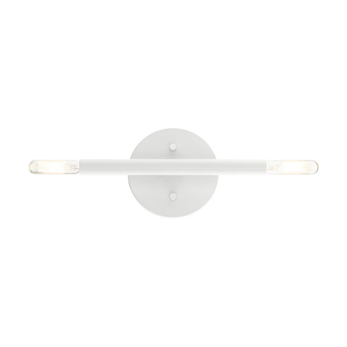 Two Light Wall Sconce from the Copenhagen collection in White finish