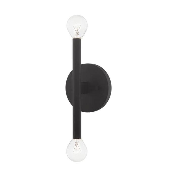 Two Light Wall Sconce from the Copenhagen collection in Black finish