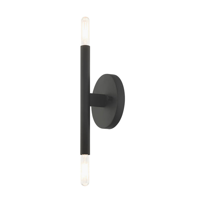 Two Light Wall Sconce from the Copenhagen collection in Black finish