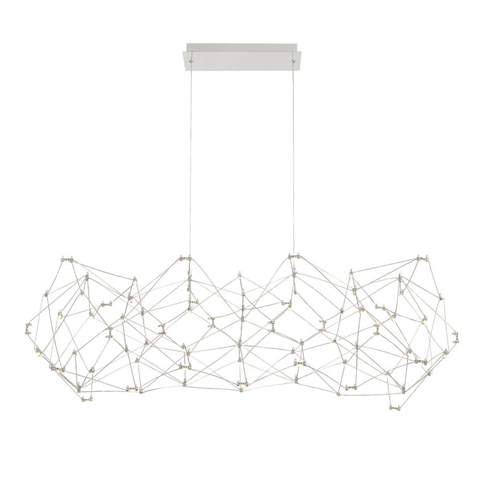 LED Chandelier from the Leonardelli collection in Chrome finish