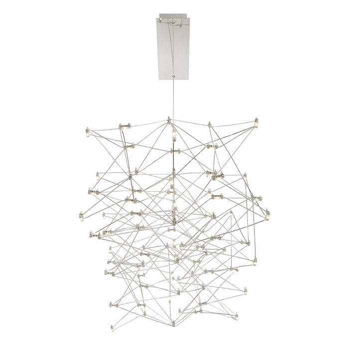 LED Chandelier from the Leonardelli collection in Chrome finish