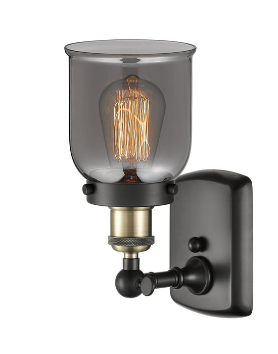 One Light Wall Sconce from the Ballston collection in Black Antique Brass finish