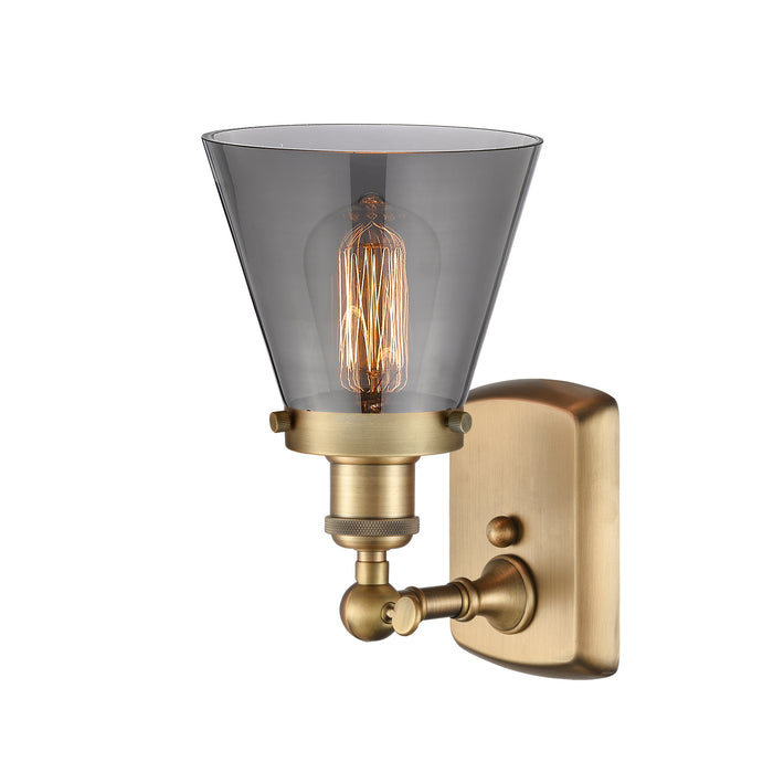 One Light Wall Sconce from the Ballston collection in Brushed Brass finish